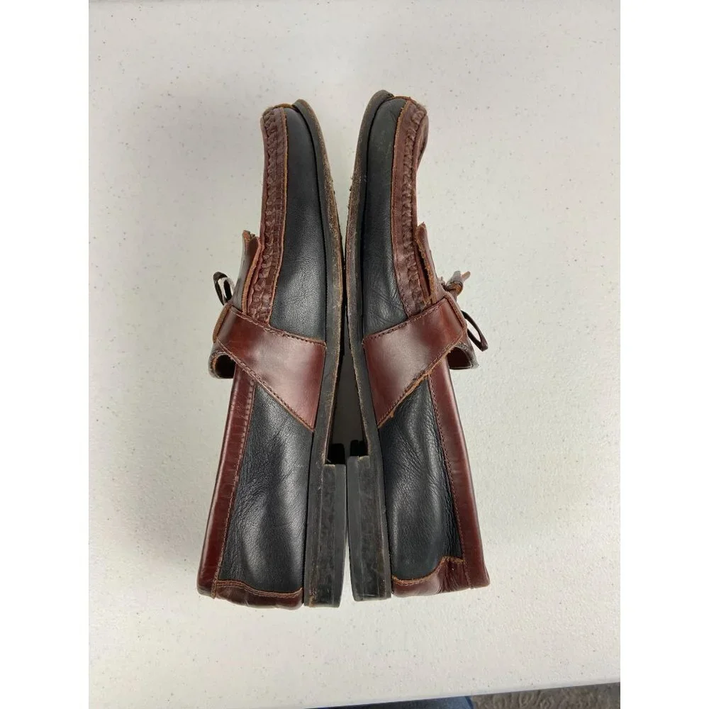 ✨2/$20✨ Johnston & Murphy Mens Black and Brown with‎ tassels loafers Size 11M